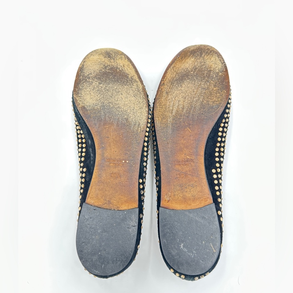 Giuseppe Zanotti Crystal Ballet Flat‎ shoes 38.5 Ruby Slippers shoe size 8.5 - Picture 11 of 11